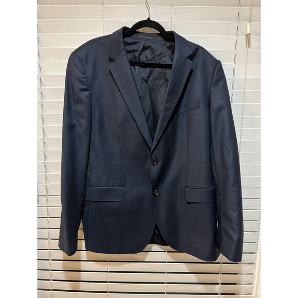 Hugo Boss Blue Blazer Sport Coat - Size 44R‎